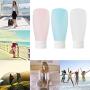Portable Travel Bottles Set,Leak Proof Silicon Tubes Travel Accessories Toiletries