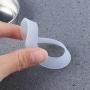 Vosarea 10PCS Glass Mason Jars Lids Silicone Seals Leakproof Secure Mason Jars Caps (Silver)