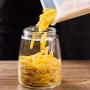 Glass Sealed Jars, Moisture-Proof Kitchen Food Containers, Storage Of Spices/Pasta/Oatmeal/Flower Tea