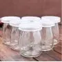 Bocal en verre pour yaourt Cedmon Pudding (7oz) 1 set (6 bocaux) Remplacements pour yaourts Bocal en verre pour yaourt Cedmon Pudding (7oz) 1 set (6 bocaux) Remplacements pour yaourts