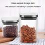 WANGLXST Food Storage Container, Storage Tank Set, Good Sealing, Dried Fruit Bottle Milk Powder Sealed Cans Sealed Bottle Storage Jar, Transparent
