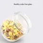 WANGLXST Food Storage Container with Lid, Healthy and Safe, Silicone Ring for Airtight Sealing, Storage Jar, for Kitchen Storage, for Grains etc, Transparent WANGLXST Food Storage Container with Lid, Healthy and Safe, Silicone Ring for Airtight Sealing, Storage Jar, for Kitchen Storage, for Grains etc, Transparent