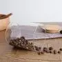 Glas Aufbewahrungsboxen Tee Lebensmittel Behälter Gläser mit Deckeln Gewürz Vakuumverschlüsse Zucker Verpackung Lebensmittelkonservierung Große Glasbehälter mit Deckeln