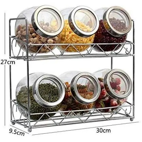 Bouteille d'Assaisonnement HLL, Récipient de Rangement de Cuisine, Pot à Épices, Bouteille en Verre (Kit de 7 Pièces) Bouteille d'Assaisonnement HLL, Récipient de Rangement de Cuisine, Pot à Épices, Bouteille en Verre (Kit de 7 Pièces)