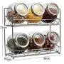 Bouteille d'Assaisonnement HLL, Récipient de Rangement de Cuisine, Pot à Épices, Bouteille en Verre (Kit de 7 Pièces) Bouteille d'Assaisonnement HLL, Récipient de Rangement de Cuisine, Pot à Épices, Bouteille en Verre (Kit de 7 Pièces)