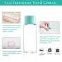 Travel Bottle Set 10 PCS, Pei Mei Portable Toiletry Leakproof Containers Kit with Zipper Bag (BPA FREE) Travel Accessories, Holiday Dispenser for Liquid Cosmetic, Carry-On Luggage Airplane Compliant