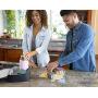 MIRA Lunch, Food Jar | Vacuum Insulated Stainless Steel Lunch Thermos with Portable Folding Spoon | 25 oz (750 ml) | Black