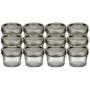 Ball 4-Ounce Quilted Crystal Jelly Jars with Lids and Bands, Set of 12-3 Pack (Total 36 Jars)