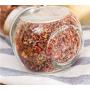 Glass Sealed Cans/Food Storage Jar Spice Teas Beans Candy Preservation Bottle Kitchen Tools About 180Ml,1 Piece