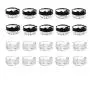 24 Pack Mini Cosmetic Sample Container Jars with Lids Diamond-shaped Makeup Sample Pots 24 Pack Mini Cosmetic Sample Container Jars with Lids Diamond-shaped Makeup Sample Pots