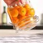 1Pcs Transparent Glass Jars Seal Jars Grains Storage Bottles Spice Lemon Honey Jar Kitchen Storage Cans Storage Organization,Round 500Ml 1Pcs Transparent Glass Jars Seal Jars Grains Storage Bottles Spice Lemon Honey Jar Kitchen Storage Cans Storage Organization,Round 500Ml