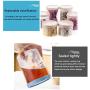 ZSJZHB Plastic Grain Storage Tank, Food Sealed Cans, Kitchen Transparent Snack Storage Box, Kitchen Storage Box, Environmentally Friendly Kitchen Grain Storage