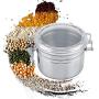 fosa Coffee Container, Stainless Steel Coffee Container Vacuum Sealed Storage Jar Kitchen Dry Food Pantry Containers for Pasta, Tea, Coffee, Cookies, Candy(800ml)
