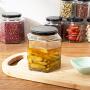 Yl Ly Large Glass Sealed Cans Transparent Glass Jars Jars Nuts Storage Jars Candy Bottles Glass Jars 380Ml