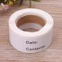 MEIYIN 125pcs/roll Home Kitchen Food Storage Labels Refrigerator Freezer Adhesive Sticker DIY