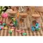 10 Pièces Bouteilles en Verre Transparentes 100 ml pour Conserves de Gelée, Bonbons, Stockage