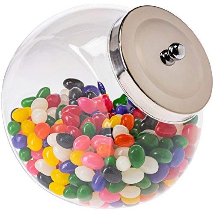 Penny Candy Jar w/ Chrome Lid - 1 Gallon