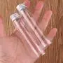 | Storage Bottles & Jars | Dia 22mm 5ml 10ml 20ml 25ml Transparent Glass Bottles Cute Jar Vials Terrarium with Silver Screw Lid Wedding Craft 100pcs | by HUDITOOLS | 1 PCs