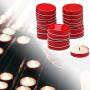 CURE SECRET 12/24 Pcs Mason Jar Lids Regular Mouth Jar Storage Caps Set Leak-Proof