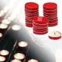 Capsules de Bocal Mason Réguliers 12/24 Pièces - Ensemble de Stockage Anti-Fuite