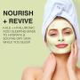 Kale and Hyaluronic Acid Gel Face Mask - Hydrating Face and Neck Moisturizer for Anti Aging, Wrinkle, Acne, Firming and Dry Skin - Organic Facial Mask for Women, Men and all Skin Types - 4 Fl Oz