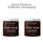 Majestic Pure Arabica Coffee Scrub - All Natural Body Scrub for Skin Care, Stretch Marks, Acne & Cellulite, Reduce the Look of Spider Veins, Eczema, Age Spots & Varicose Veins - 10 Ounces