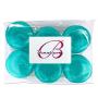 Beauticom 36 Pieces 30G/30ML (1 Oz) Teal Frosted Container Jars with Inner Liners for Scrubs, Oils, Salves, Creams, Lotions, Medication, Cosmetics - BPA Free
