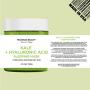 Kale and Hyaluronic Acid Gel Face Mask - Hydrating Face and Neck Moisturizer for Anti Aging, Wrinkle, Acne, Firming and Dry Skin - Organic Facial Mask for Women, Men and all Skin Types - 4 Fl Oz