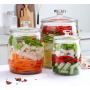 Glass Sealed Jars, Moisture-Proof Kitchen Food Containers, Storage Kimchi/Cereal/Oatmeal/Spaghetti