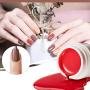 Skymore 36 Colors Nail Gel Art, Nail Pigment UV Gel Set with 36 Small Boxes, No Wipe Base and Top Coat