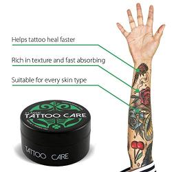 Tattoo Care Classic(1.23 Oz) Tattoo Aftercare Ointment with Natural Ingredients, Moisturizing Cream, Brightens Tattoo Colors, Unscented Tattoo Lotion, Protects, Revives, Helps to Heal & Reduce Redness