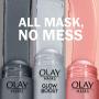 Face Masks by Olay, Clay Charcoal Facial Mask Stick, Glow Boost White Charcoal, 1.7 Oz