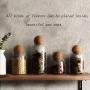 Creative kitchen tea storage bottles glass candy Jars with cork lid spices Sugar coffee container receive Organizer Cans,500ml