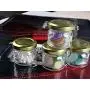 3pcs 25ml Mini Clear Glass Airtight Canister Travel Storage Bottles Jar Pot Containers 3pcs 25ml Mini Clear Glass Airtight Canister Travel Storage Bottles Jar Pot Containers