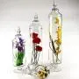 Transparente Glas Candy Jar Set – 4 Stück, Kreative Modedekoration für Hochzeit, Candy Buffet, Snack-Dried Fruit-Behälter zum Lagern