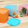 Food storage sets Kitchen Gadgets Food Storage Container Condiments Pepper Jar Plastic Spice Sauce Seasoning Box Mini,Orange