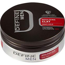 Define Men Molding Clay - Scandinavian Premium HairCare. Matte finish & maximum hold. Luxury Imported Hair Product - Developed with Norwegian Stylists Manufactured in Sweden