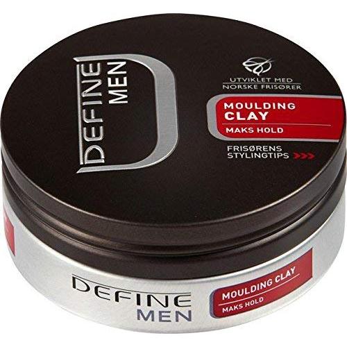 Define Men Molding Clay - Scandinavian Premium HairCare. Matte finish & maximum hold. Luxury Imported Hair Product - Developed with Norwegian Stylists Manufactured in Sweden