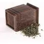 Holzbehälter für Tee aus Paulownia Holz, versiegelte Tank-Holzkiste, Teebehälter, Tee-Caddy, Teecontainer