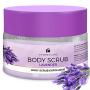 Salt & Oil Based Lavender Body Scrub for Women & Men, 14 Oz, Dead Sea Salts Exfoliator: Goodbye Blackheads, Ingrown Hairs and Acne! Soft Cleanser & Moisturizer with Natural & Organic Essential Oils
