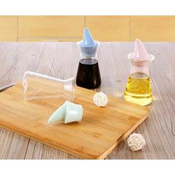 JUSTDOLIFE Oil Dispenser Bottle Fashion Non-leak Glass Cruet for Oil Vinegar Kitchen Multi-function Storage