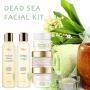 Skin Care Set, Gentle Foaming Cleanser Face Wash, Clarifying Facial Toner, Face Moisturizer, Dead Sea Mud Face Mask, Skin Care Products Premium Facial Kit By Deluvia