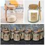 1Pcs 250ml/8.5oz Empty Clear Glass Jam Jar with Cork and Spoon Multipurpose Honey Candy Coffee Bath Salts Storage Canister Can Pot Tin Bottle Container Crock for Item Storage