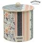 Fat Face Cookie Storage Jar Storage Caddy in Contemporary Design - Made in UK
