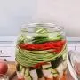 Glasbehälter, Küchen-Haushalts-Getreidebehälter, Lagerung von Gewürzen/Hafer/Kimchi/Reis