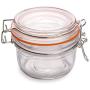 Clamp Lid Mason Jar - Mason Jars with Trigger Lid - Store liquids or dry goods, Serve Desserts, Drinks or Appetizers - 5 oz - 10ct Box - Restaurantware