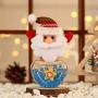 DICPOLIA Christmas Decor，Cute Candy Storage Can Decorate Home Gift Cookies Food Storage Jar