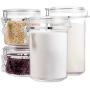 Bellemain 4 Piece Airtight Acrylic Canister Set, Food Storage Container