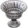 Conteneur de stockage en verre européen multifonctionnel, plateau à bonbons, boîte à bijoux, décoration douce (Couleur : Gris) Conteneur de stockage en verre européen multifonctionnel, plateau à bonbons, boîte à bijoux, décoration douce (Couleur : Gris)