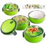 wekold Stainless Steel Lunch Containers Portable Themral Lunch Box Food Storage Box Lunch Boxes